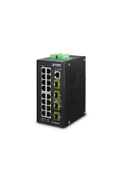 Digitus Planet Managed Industrial Gigabit Ethernet Switch IGS-20040MT