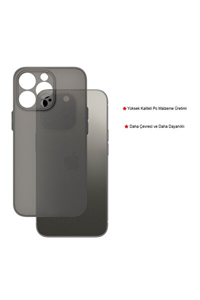 MTL iPhone 16 Pro Uyumlu Süper İnce Mat Ultra Thin Silikon Kılıf