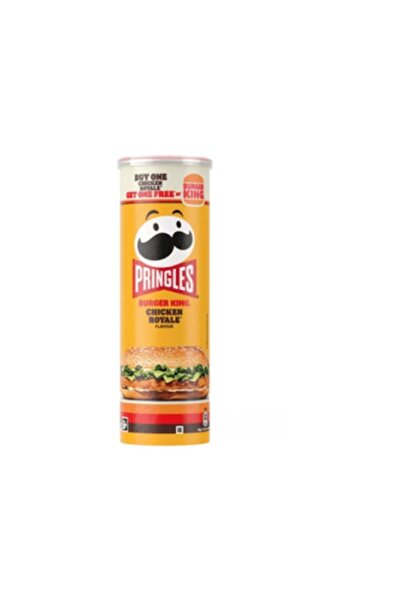 Pringles Μπέργκερ Κινγκ Κάικεν Ρουαγιάλ Περιορισμένη Έκδοση Πατατάκια 165 γρ.