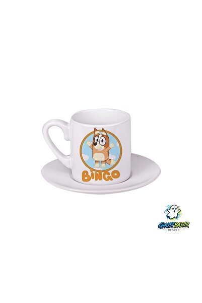Ghostbastır Design Bluey Turkish Coffee Cup 0102