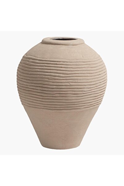 Generic SOL III Bourg Terracotta Vase - 50 cm