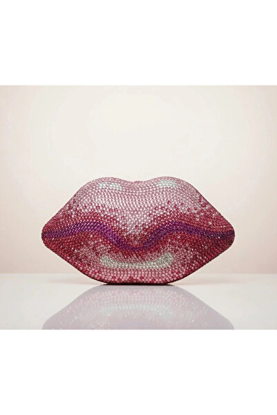 Svarn Atelier Bisous Clutch Crystal Clutch Bag Rhinestone Bag