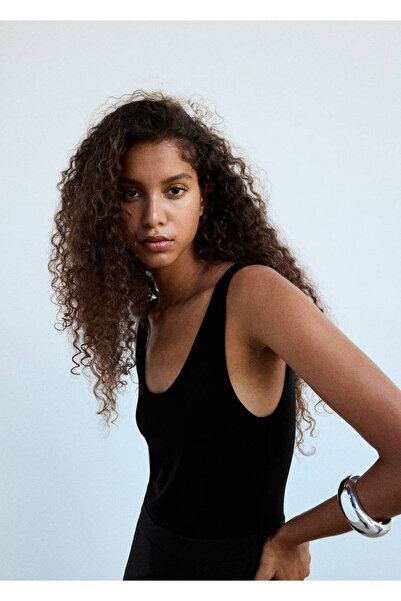 MANGO Woman Matching playsuit with straps