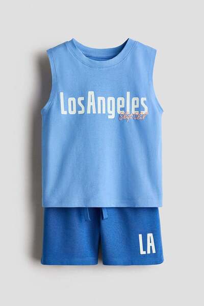 H&M 2-piece vest top and shorts set