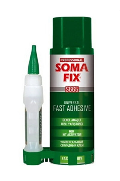 Somafix Hızlı Yapıştırıcı 200ml + Yapıştırıcı 50ml 3'Lü