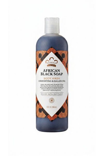 Nubian Nub.ian Heritage African Black Soap Body Wash - 384 ml
