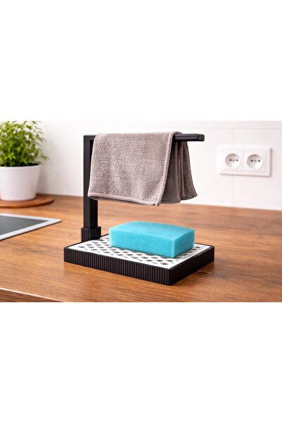 smilechild bir tebessüm yeter Countertop Kitchen Organizer – Sponge Holder, D...