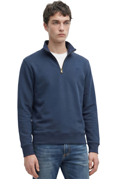 AJ X GF Premium Men's Zip-Collar Long Sleeve Sweatshirt Espa