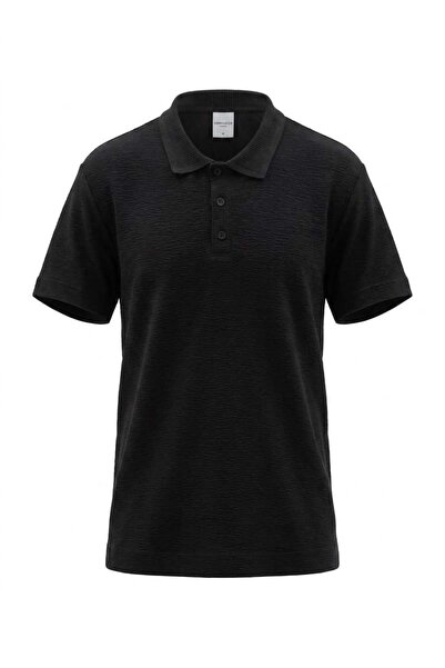 duo fideles Men's Polo Neck T-shirt