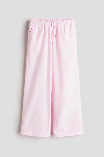 H&M Linen-blend trousers