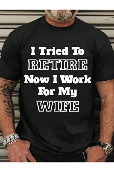 Astogria13 Men's Funny Retirement Slogan T-Shirt - Plus Size | Humorous Shirt...