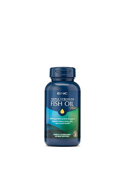 GNC Ulei de Peste Triple Strength 60cps
