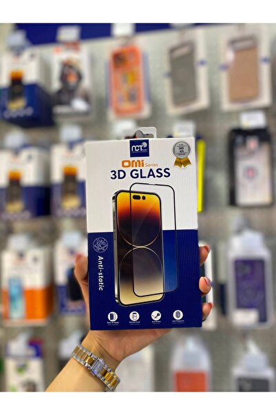 Plus OMi Series Samsung Galaxy A26 Uyumlu 3D Kırılmaz Cam Ekran Koruyucu 9H Tam Kaplayan Anti-Static Temperli Cam
