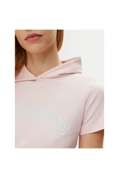Guess Γυναικείο T-shirt W5GP28J1314 Μπεζ