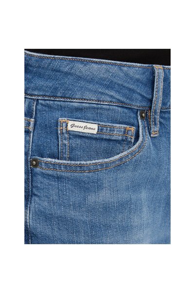 Guess Jeans Γυναικεία Τζιν W5YA0OD0022 Μπλε
