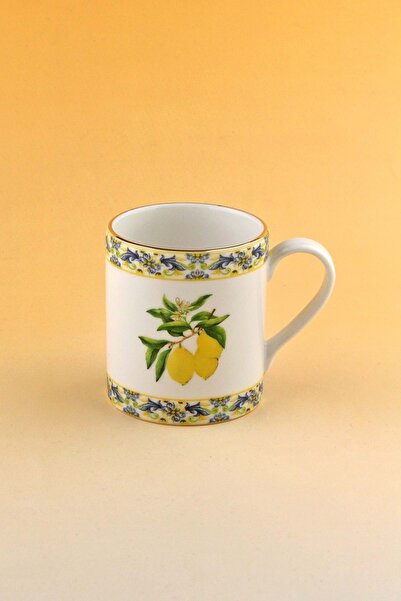 Bursa Porselen Dekor Capri Gold Gilded Porcelain Mug
