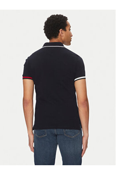 Tommy Hilfiger Polo bărbați MW0MW38458 Albastru