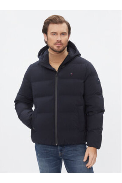 Tommy Hilfiger Geacă de iarnă pentru bărbați MW0MW33958 Albastru
