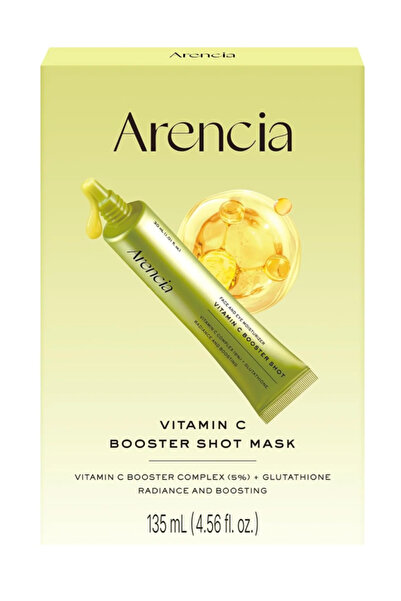 Arencia – Vitamin C Booster Shot Mask 27ml x 5 ea