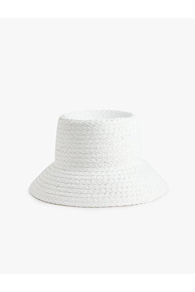 Koton Bucket Straw Hat