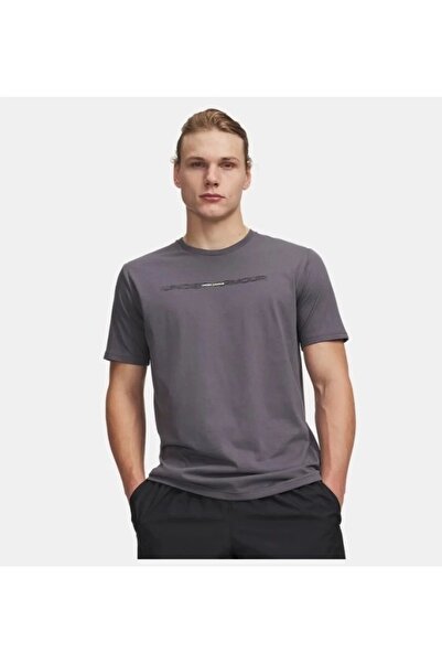Under Armour Blur Wordmark Gray Men's T-Shirt
