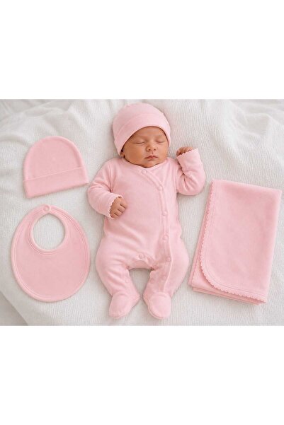 Hülya's MIND Organic Newborn Baby First Day Hospital Discharge Set 5 Pieces