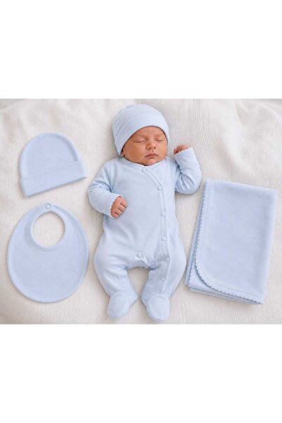 Hülya's MIND Organic Newborn Baby First Day Hospital Discharge Set 5 Pieces
