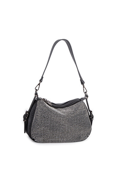 Nas Bag Both Shoulder and Messenger, Soft Textured, Women's Bag (Width:26 X L...