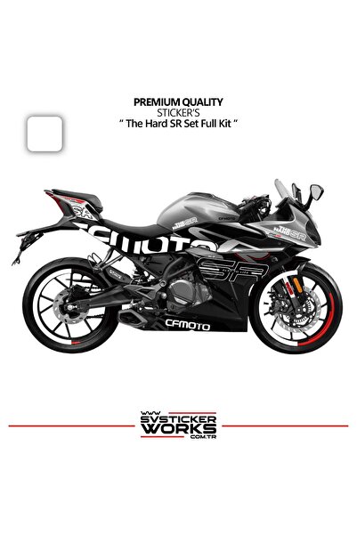 ARONA CFMOTO 250SR مجموعة ملصقات Hard SR ملصق نموذج مجموعة عالية الجودة مع هد...