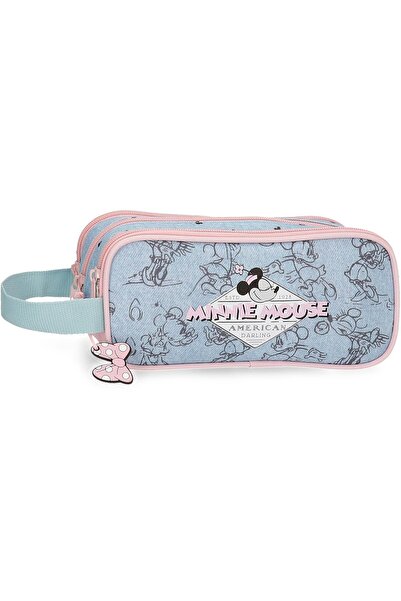 Disney Borseta mana fete, Minnie Mouse American Darling, 3 compartimente, mul...