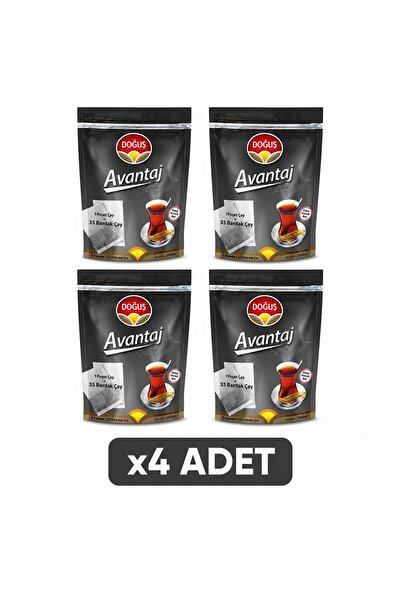 Doğuş Avantaj Demlik Tea Bags 1kg (35X30Gr) X4 Pieces