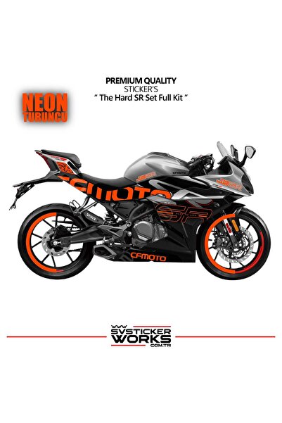 ARONA CFMOTO 250SR مجموعة ملصقات Hard SR ملصق نموذج مجموعة عالية الجودة مع هد...