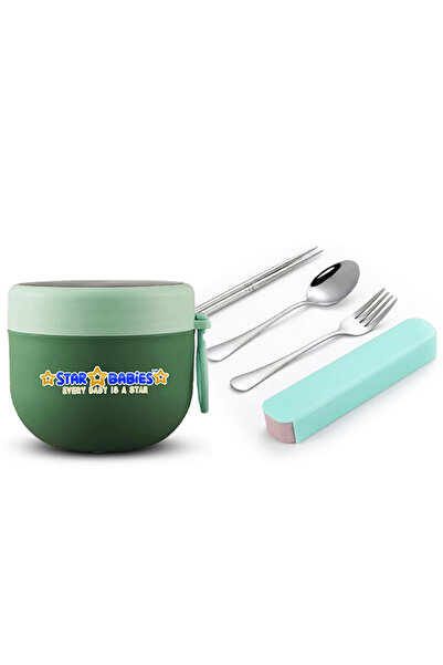 STAR BABiES Insulated Mini Foodjar For Hot-and-Cold Food Container with Carry...