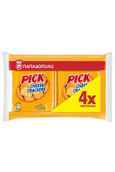 Papadopoulou ΠΑΠΑΔΟΠΟΥΛΟΥ PICK CRACKERS (4x45gr.) - (CHEESE)