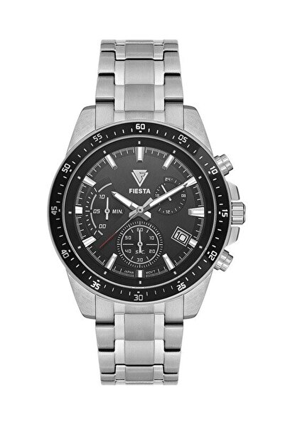 Fiesta F197204M Men's Wristwatch with Steel Strap