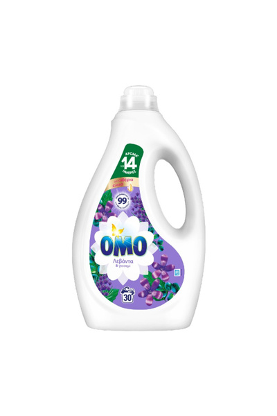 Omo ΥΓΡΟ ΠΛΥΝΤΗΡΙΟΥ 30μεζ. (1,5lit) - (ΛΕΒΑΝΤΑ)