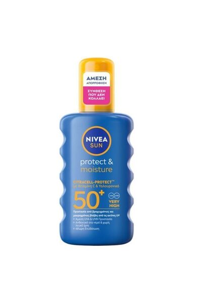 NIVEA SUN PROTECT ΚΑΙ MOISTURE 200ml - (SPF50+) (SPRAY)