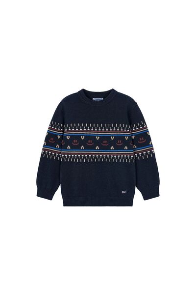MAYORAL Pulover băieți 4377 Bleumarin
