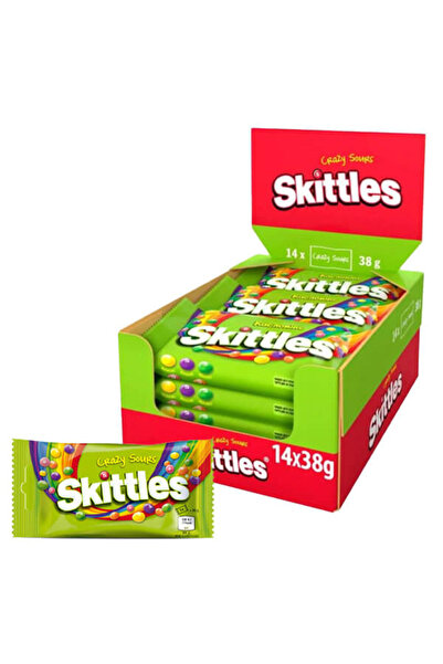 OEM SKITTLES 38gr - (14x38gr) (CRAZY SOURS)