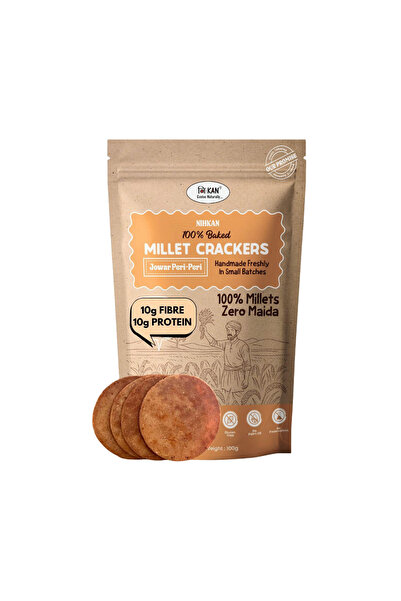 NIKHAS NIHKAN Jowar Peri peri crackers | 100g