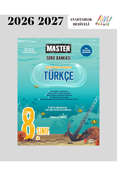 Okyanus Yayınları OKYANUS YAYINCILIK 8.SINIF MASTER TÜRKÇE SORU BANKASI 2026 ...