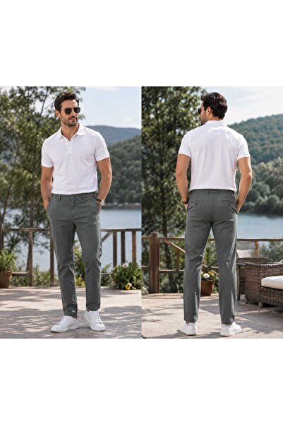 reepi Captiva Linen Fabric Side Pocket Back Pocket Double Pocket Trousers