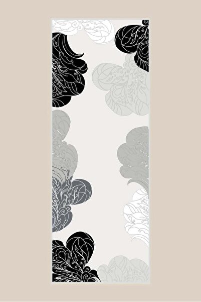 Maisa Pure Crepe Silk Shawl Gray