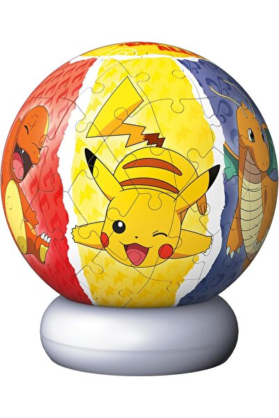 RAVENSBURGER Glob puzzle 3D Pokemon lampă de veghe 72 el.