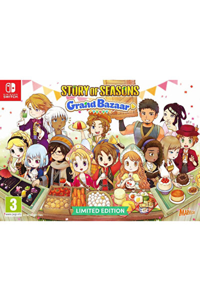 marvelous Story of Seasons: Grand Bazaar Περιορισμένη Έκδοση Παιχνίδι για Switch