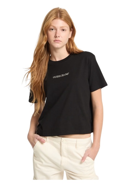 Guess Jeans T-Shirt W5RI42K8HM0-JBLK - Black - s