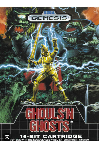 SEGA Ghouls 'n Ghosts Παιχνίδι Mega Drive (Μεταχειρισμένο)