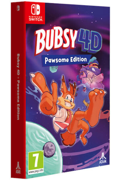 U&I Entertainment Bubsy 4D Pawsome Edition Παιχνίδι για Switch