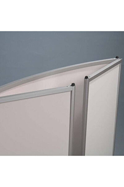reklam etkisi Tanıtım Masası Standart Convex Beyaz Çantalı 80x48 cm - Alüminyum Fuar Standı