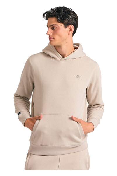 Funky Buddha Φούτερ FBM012-002-06 – Greige - xl